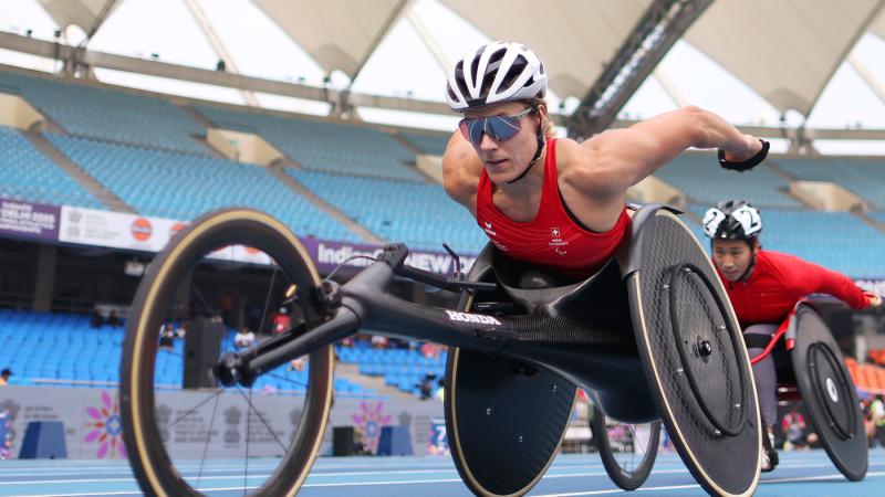 Catherine Debrunner - Atlet Kursi Roda Honda (Foto: Honda)