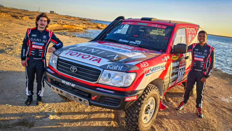 Julian Johan Menuju Reli Dakar 2026