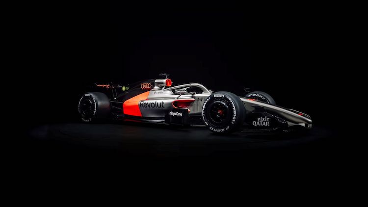 Tampilan gahar mobil dari Audi Revolut F1 Team