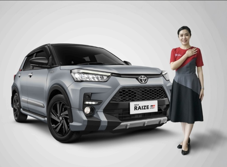 Toyota New Raize yang menjadi amunisi baru di Dealer Auto2000