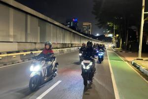 Komunitas Rasakan All New Honda Vario 125 Night Ride