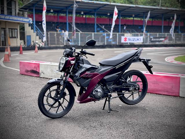 Tampilan motor baru Suzuki Satria F150 