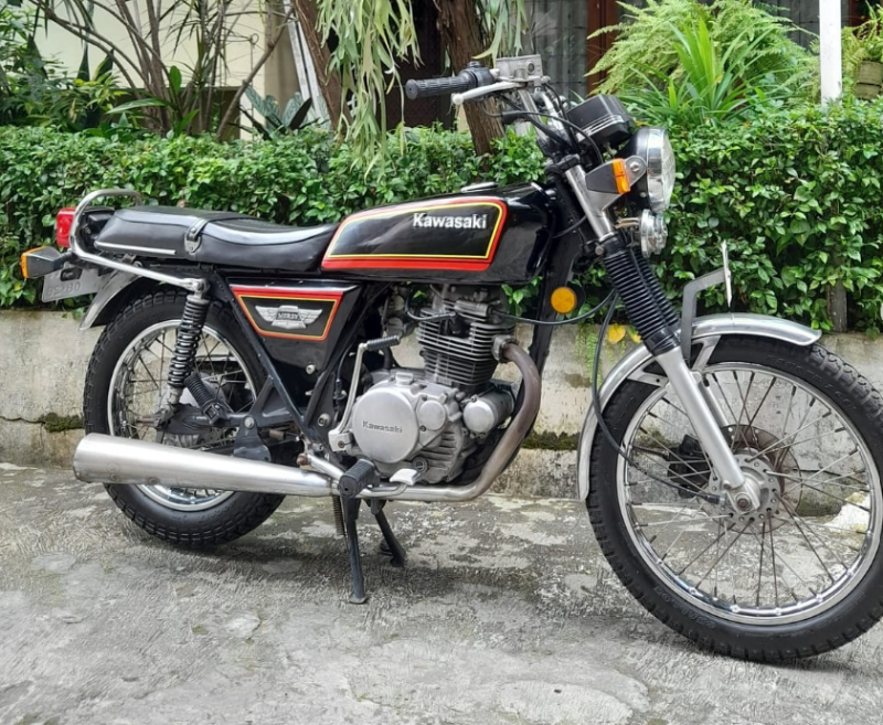 Kawasaki Binter Merzy 200 (Foto : lapak_ghoib)