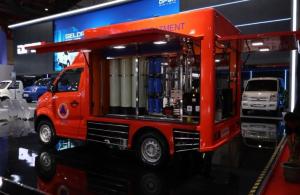 DFSK Super Cab Dukung Operasional Water Treatment BNPB untuk Penanggulangan Bencana