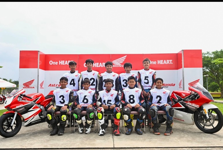 Para pembalap muda binaan Astra Honda motor yang siap melesat ke panggung dunia