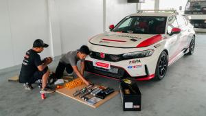 Rahasia Safety Car Honda Civic Type-R Mandalika Tetap Stabil di Kecepatan Tinggi, Ternyata Pakai Senjata Ini!