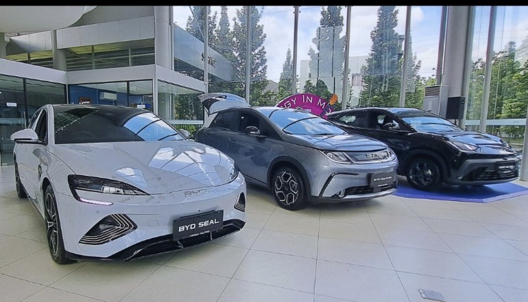 Deretan mobil listrik BYD yang kini menjadi incaran konsumen di Indonesia 