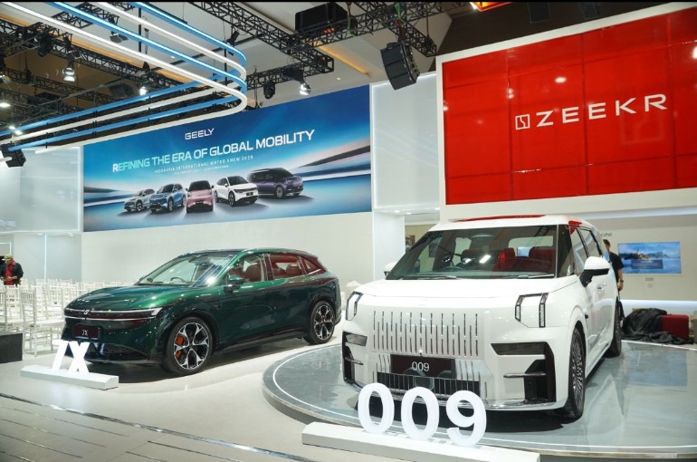 Mobil listrik Geely dan Zeekr yang hadir di pameran IIMS 2026