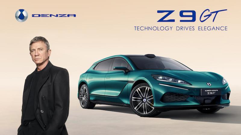 Daniel Craig dan mobil Hagar Denza Z9 GT