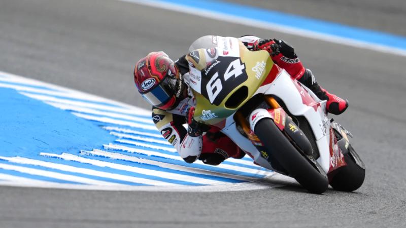 Mario Aji di Moto2 2026 (Foto: Honda Team Asia)