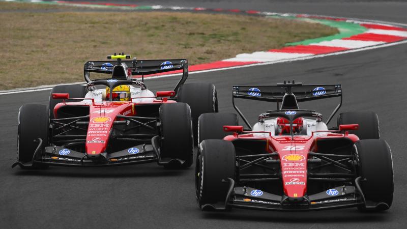 Duo Ferrari Lewis Hamilton dan Charles Leclerc, saatnya head to head versus Mercedes.(Foto: f1)