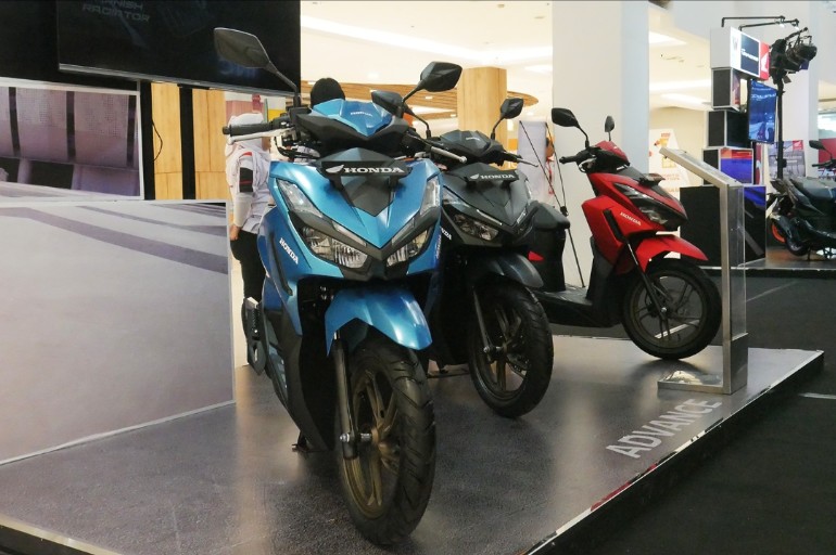 Deretan motor skutik Honda yang populer dinoasar Indonesia 
