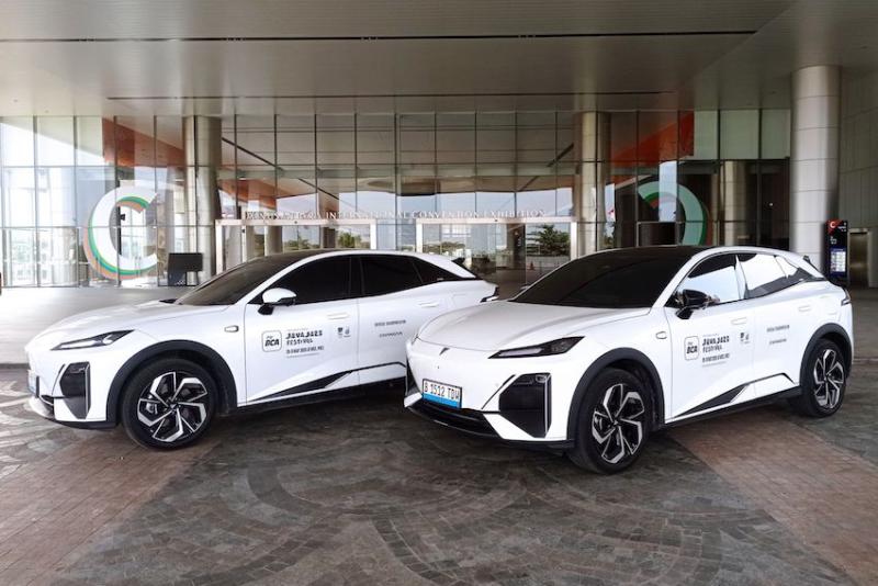 Tampilan Changan Deepal S07 yang menjadi mobil listrik premium