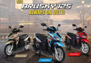 Kawasaki Dobrak Pasar Skutik Filipina Lewat Brusky 125: Penantang Serius Vario dengan Harga Kompetitif