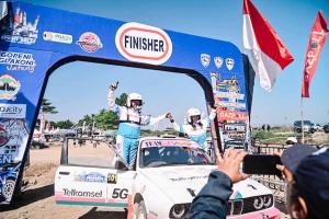 Team RS Telkomsel 5G, Pasangan Ayah-Anak Juarai Grup R di Putaran 2 Kejurnas Sprint Rally 2026
