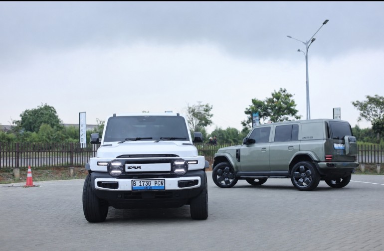 Tampilan SUV keren iCAR V23 yang jadi incaran