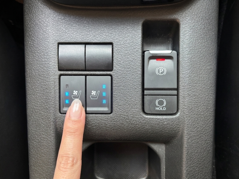 Fitur Ventilated Seat pada New Grand Vitara yang tetap memberikan kenyamanan saat udara panas