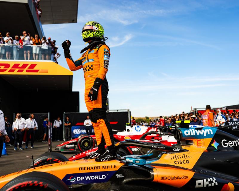 Lando Norris (Inggris/McLaren). (Foto: dppi)