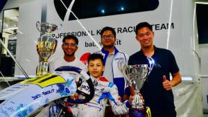 Bangga, Muhammad FA Wibowo Raih Kemenangan Kedua di Italia pada IAME Series Italy Round 5