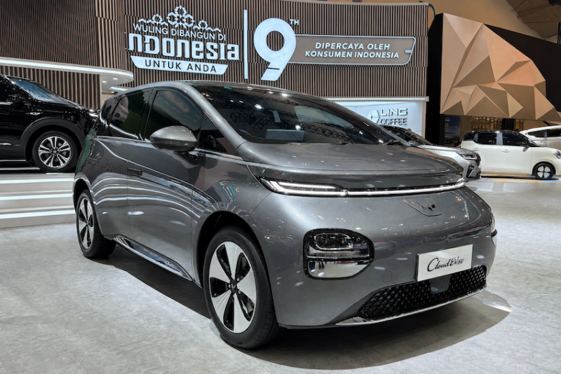 Tampilan mobil listrik New Cloud EV SE yang dilengkapi dengan fitur kenyamanan baru