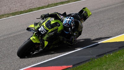 Raul Fernandez resmi menjadi raja balapan  MotoGP Inggris 2026 di Sirkuit Silverstone, Minggu (9/8).   