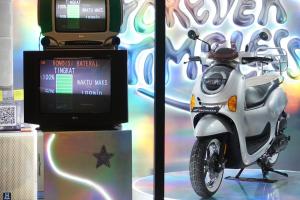 Honda Scoopy Modifikasi Jadi Magnet di Jakarta Sneakers Day 2026