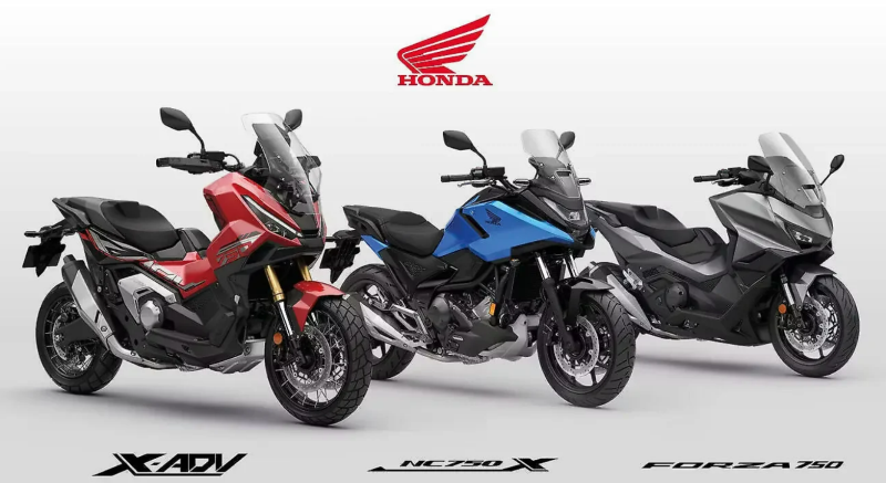 Honda X-ADV 750, NC750X, dan Forza 750 
