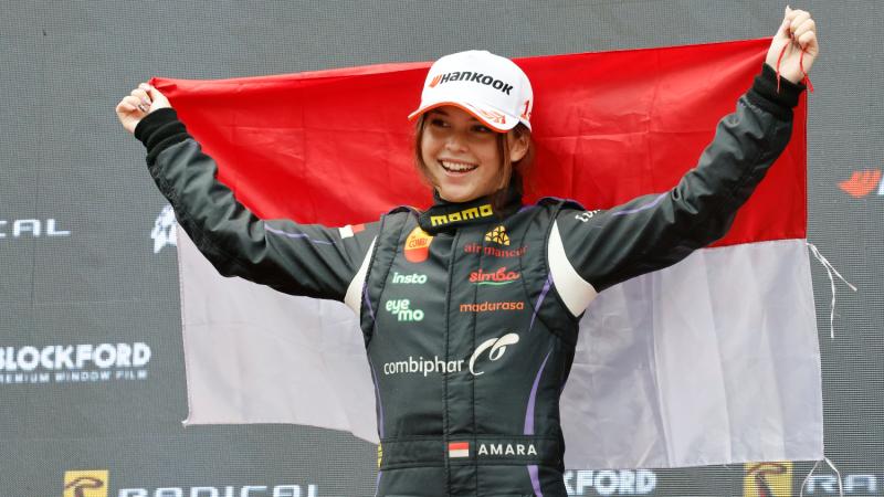 Amara Angelica Raih Podium Pertama di Radical Cup Korea 2026