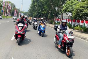 Honda Community Convoy Merdeka, Riding Sambil Memaknai Sejarah di Jakarta
