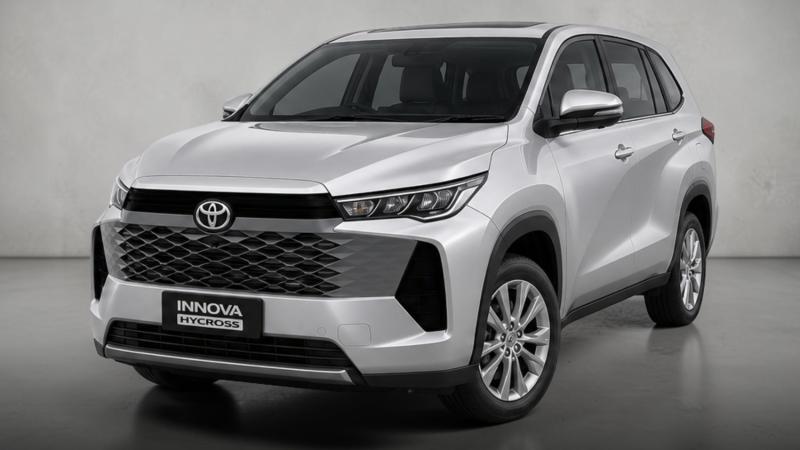 Bocoran Toyota Innova Hycross Facelift (Foto: Autocar India)