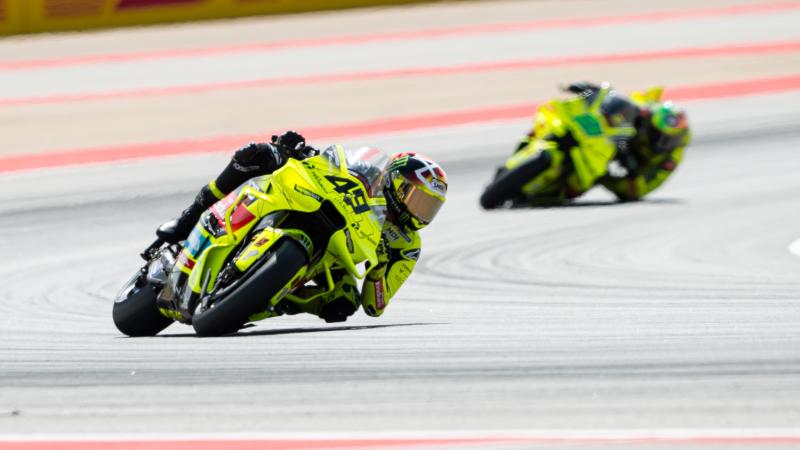 Fabio Di Giannantonio #49 dan Franco Morbidelli #21 (Foto: VR46)