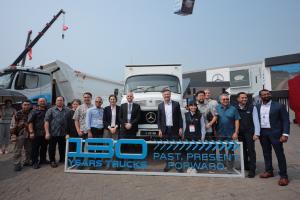 Rayakan 130 Tahun, DCVI Tampilkan Evolusi Truk Mercedes-Benz di Mining Indonesia 2026