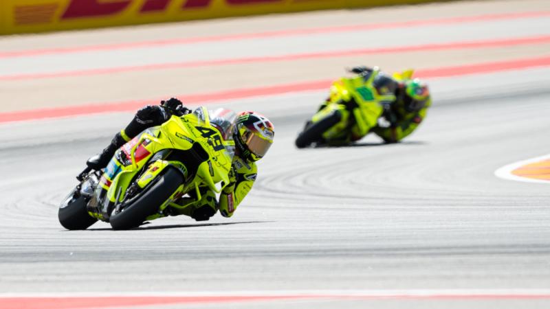Fabio Di Giannantonio #49 dan Franco Morbidelli #21 (Foto: VR46)