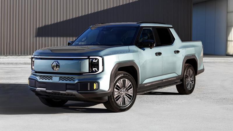 Pikap Listrik MGU9 EV (Foto: MG Motor Australia)