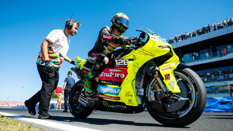 Fabio Di Giannantonio #49 dan Franco Morbidelli #21 (Foto: VR46)