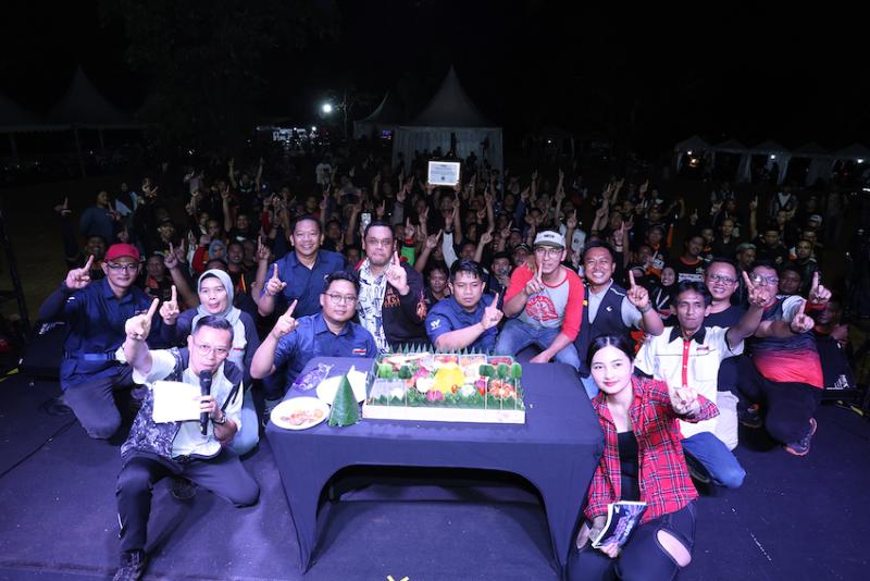 Semarak malam perayaan 17 tahun perjalanan Asosiasi Honda Jakarta 