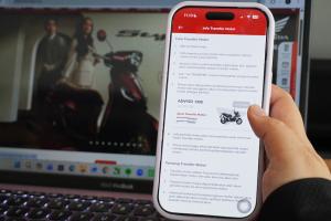 Pindah Tangan Motor Tak Lagi Ribet Via Aplikasi Wanda, Yuk Simak!
