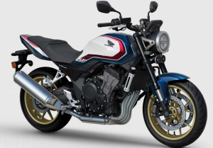 Honda CB500 Super Four Tampil Garang Pakai Livery Tricolor dan Pelek Emas, Sinyal Klasik Empat Silinder Semakin Menggoda