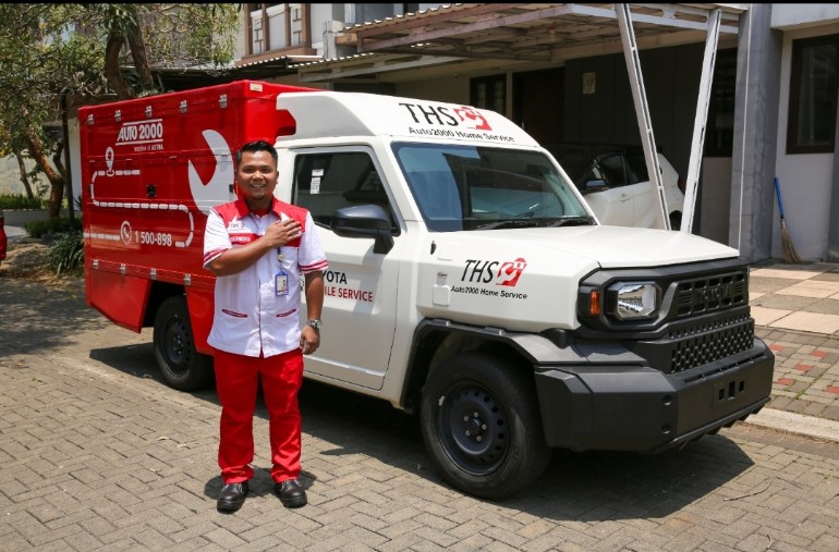 Layanan THS Auto2000 Home Service untuk servis berkala Hybrid EV Toyota