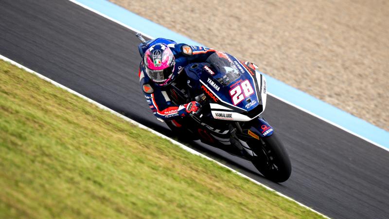 Izan Guevara #28 - Blu Cru Yamaha (Foto: Yamaha)
