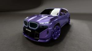 Larte Design Ciptakan BMW XM Pakai Body Kit Serat Karbon Ungu 17-Piece, Cantik atau Malah Eksesif?